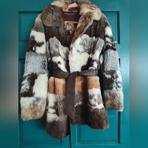 Faux fur jacket